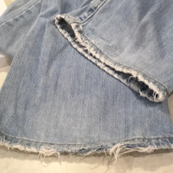 ABERCROMBIE & FITCH Womens Emma Very Distressed Jeans 25 - Picture 7 of 16